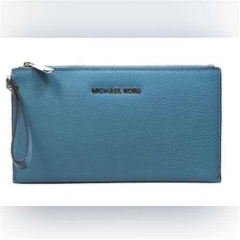 michael michael kors bedford large leather zip clutch 88.00|MICHAEL Michael Kors Bedford Large Zip Clutch.